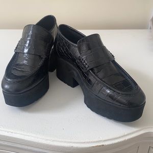 Maje platform loafers Size 37